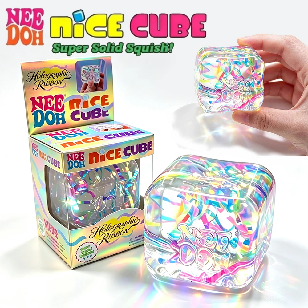 Fidget Cube Original - 2026 New NeeDoh Mini 4 Pack