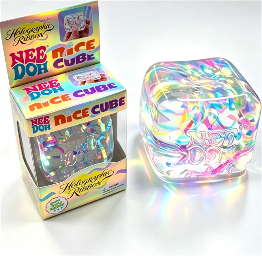 Fidget Cube Original - 2026 New NeeDoh Mini 4 Pack