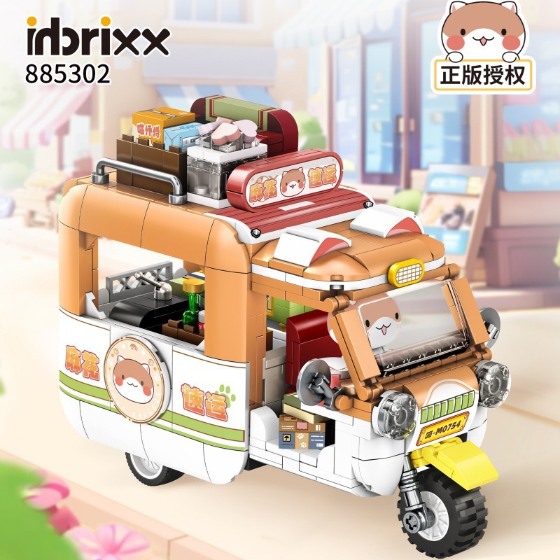 Lego Set Creator - Inbrixx Cats Car Building Blocks Toys