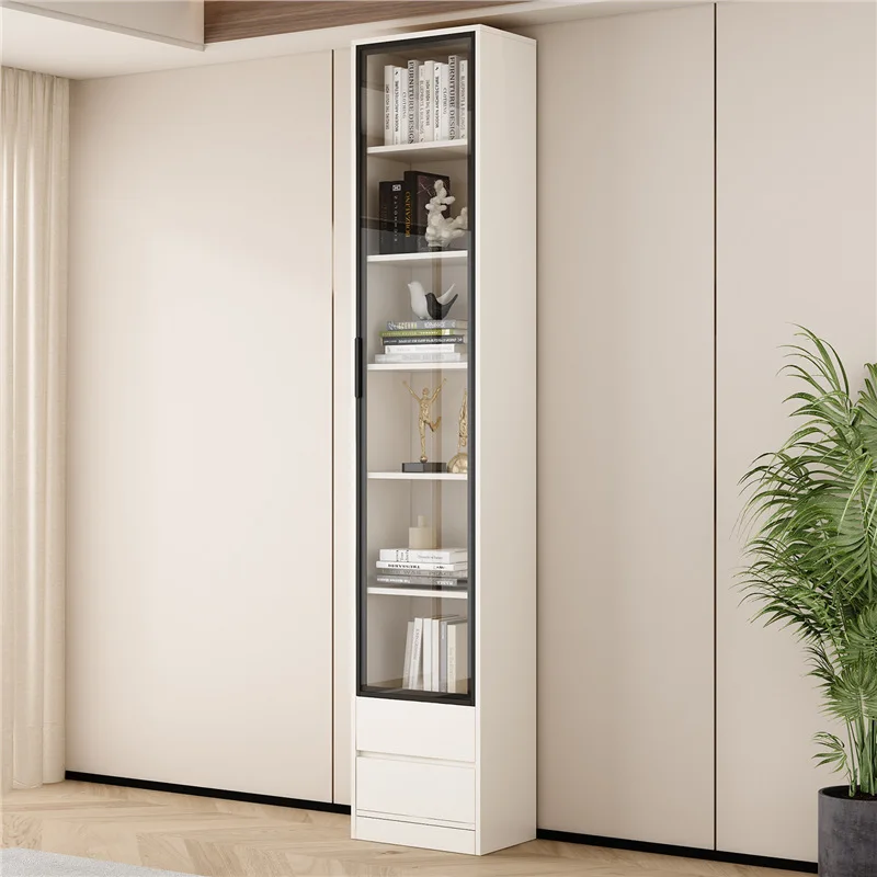 Pop Display Shelf - Solid wood bookshelf Floor-to-ceiling shelf Wine