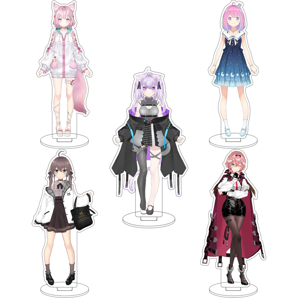 Figma Stand Set - 16CM Anime Hololive‌ Vtuber Nekomata Okayu