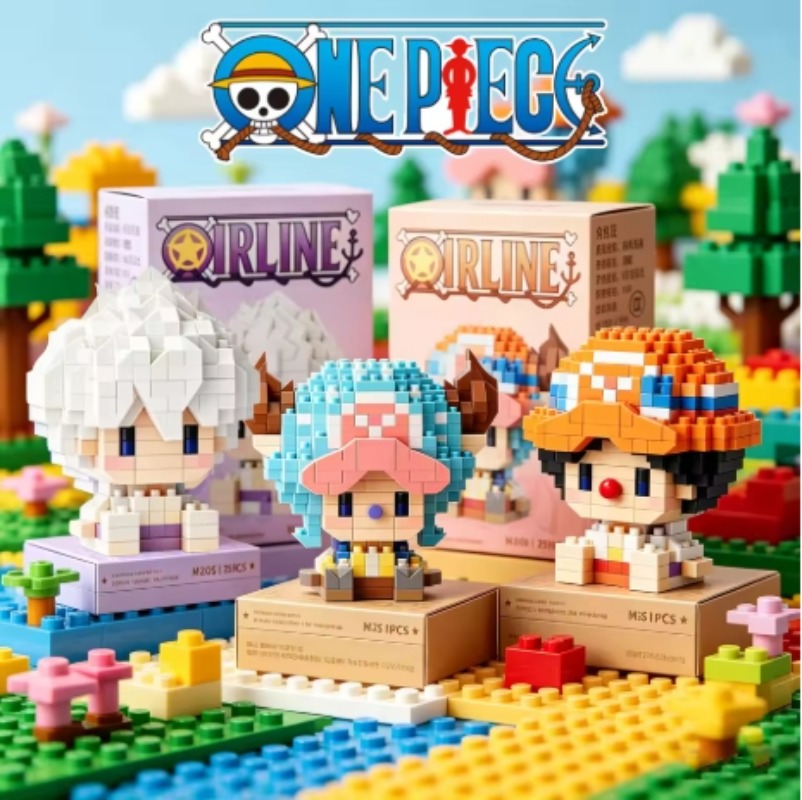 ONE PIECE Sun God Nika Luffy M - Building Block Mini 评论和价格