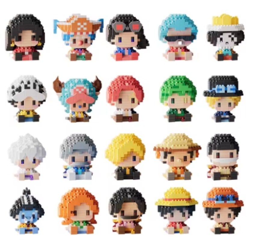 ONE PIECE Sun God Nika Luffy M - Building Block Mini 评论和价格