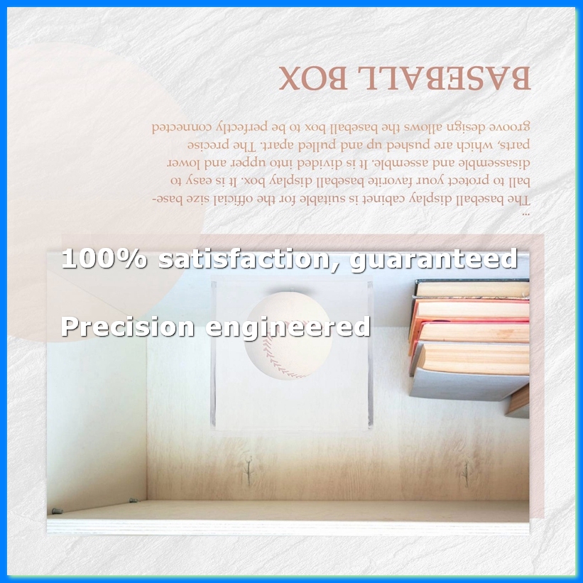 4Pcs Baseball Display Case,UV  - Display Case Acrylic 评论和价格