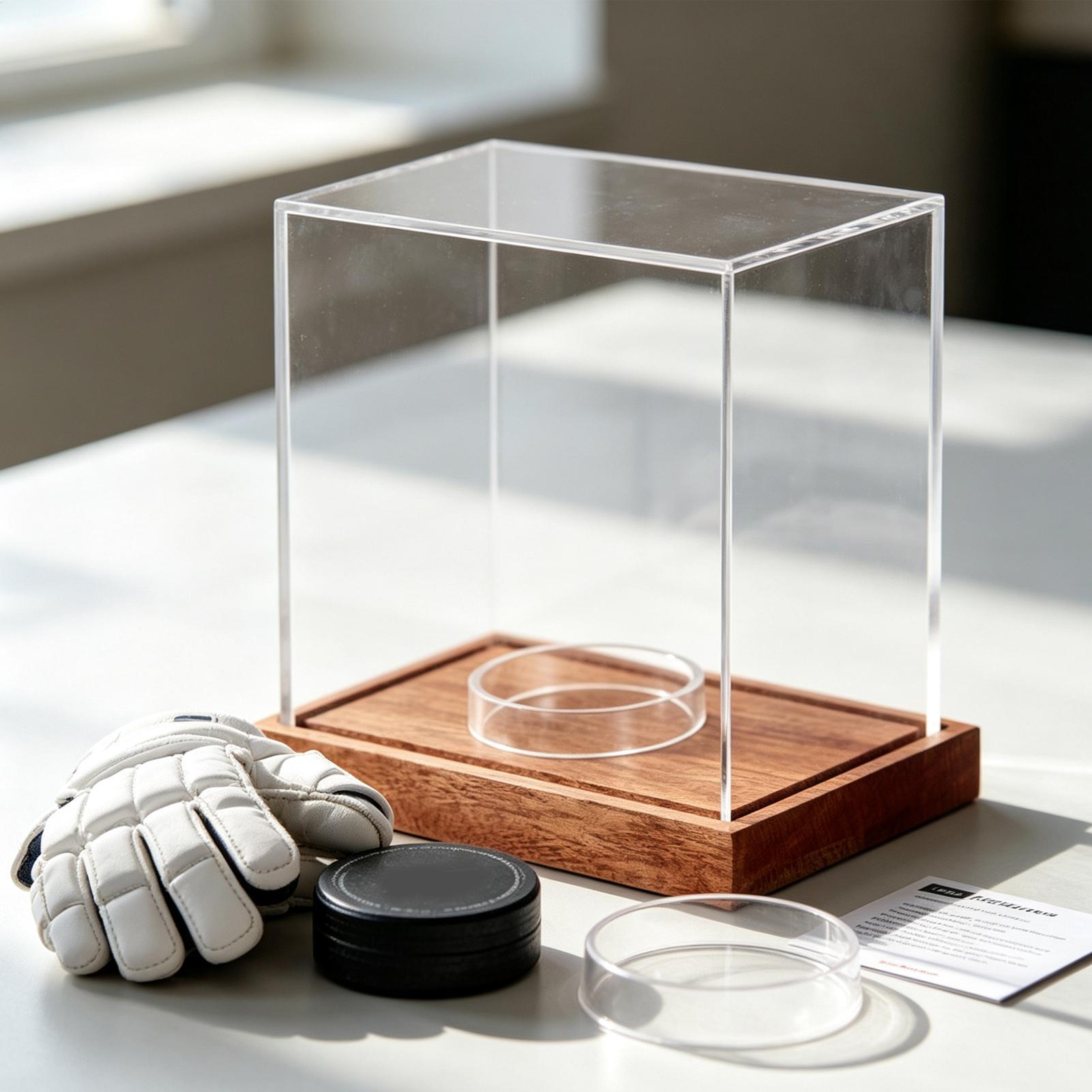 Hockey Puck Display Case Clear - Display Case Acrylic 评论和价格