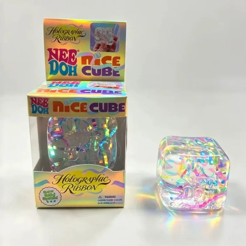 Transparent Cube Squishy NeeDo - Fidget Cube Original 评论和价格