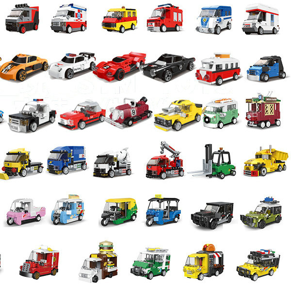 DIY Racing Car Bus Engineering - Lego Set Creator 评论和价格