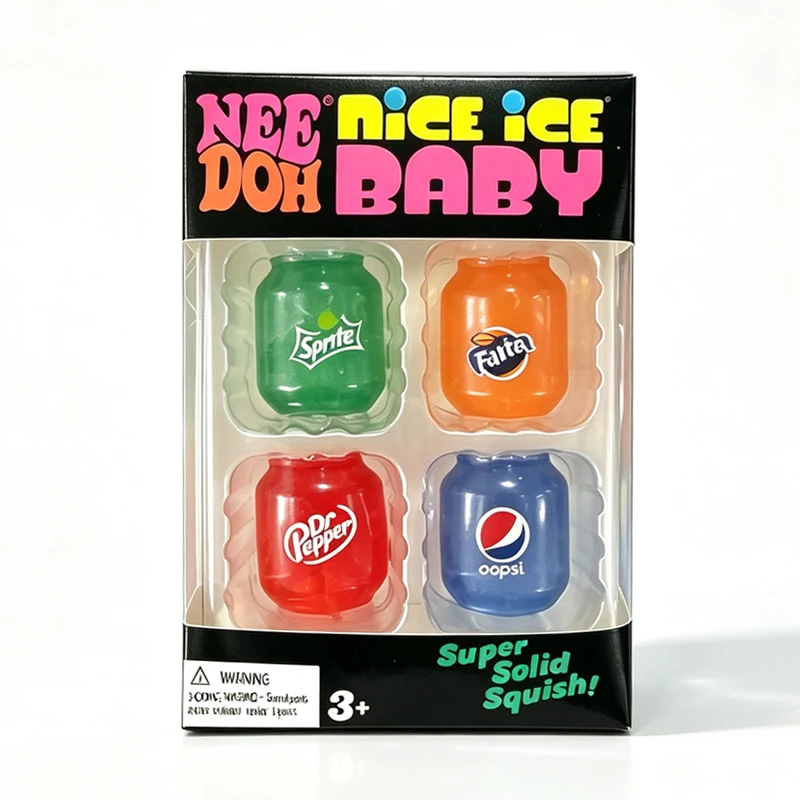 NeeDoh Squeeze Stress Can Mini - Fidget Cube Original 评论和价格