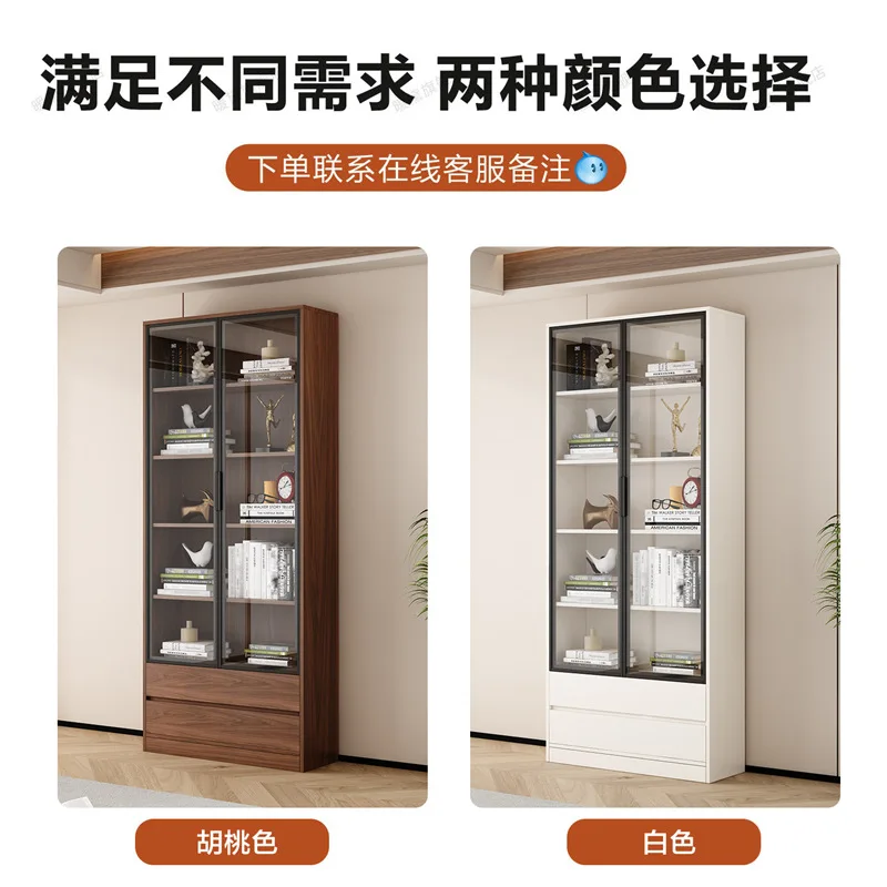 Solid wood bookshelf Floor-to- - Pop Display Shelf 评论和价格