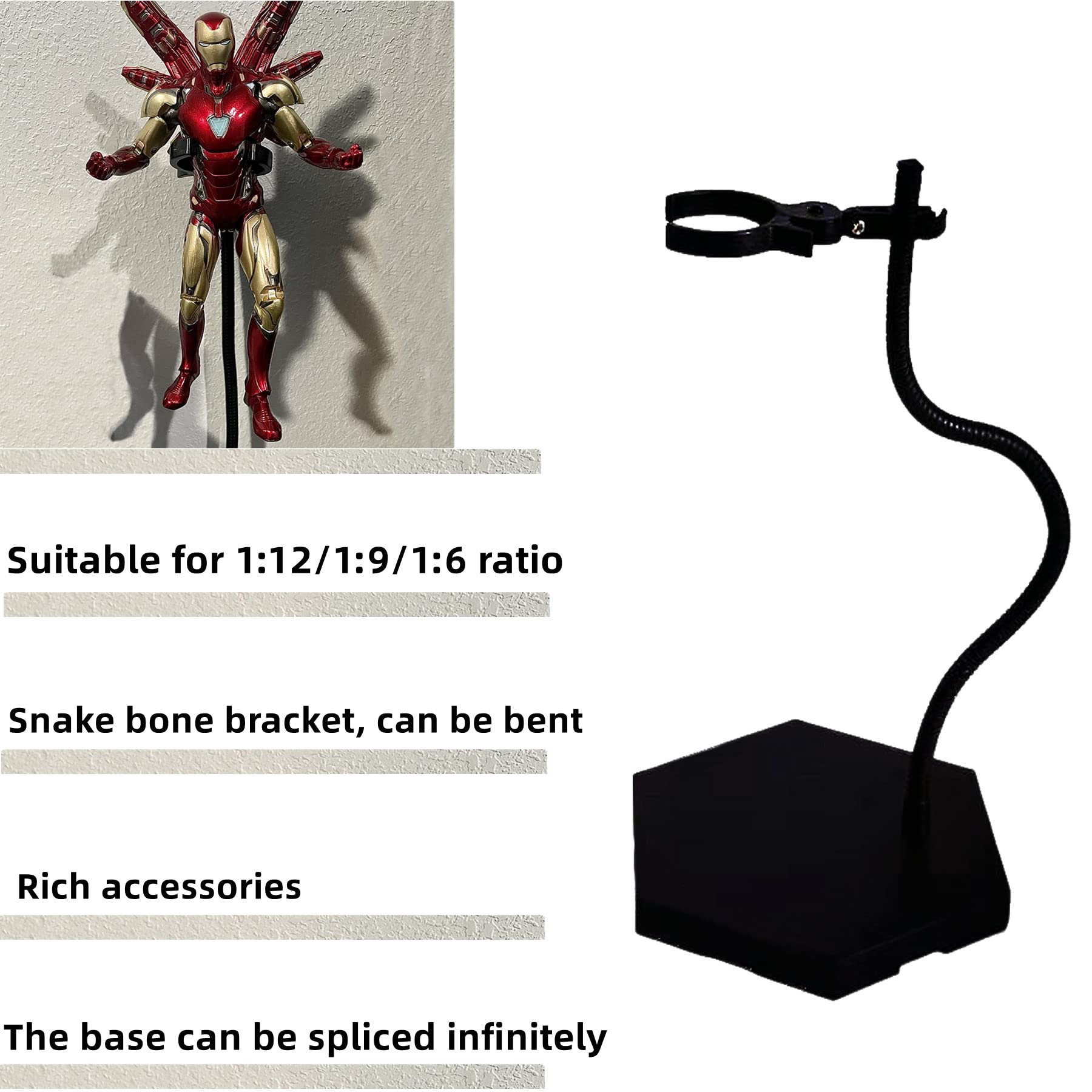 1/2 Pcs Action Figure Display  - Action Figure Stand 评论和价格